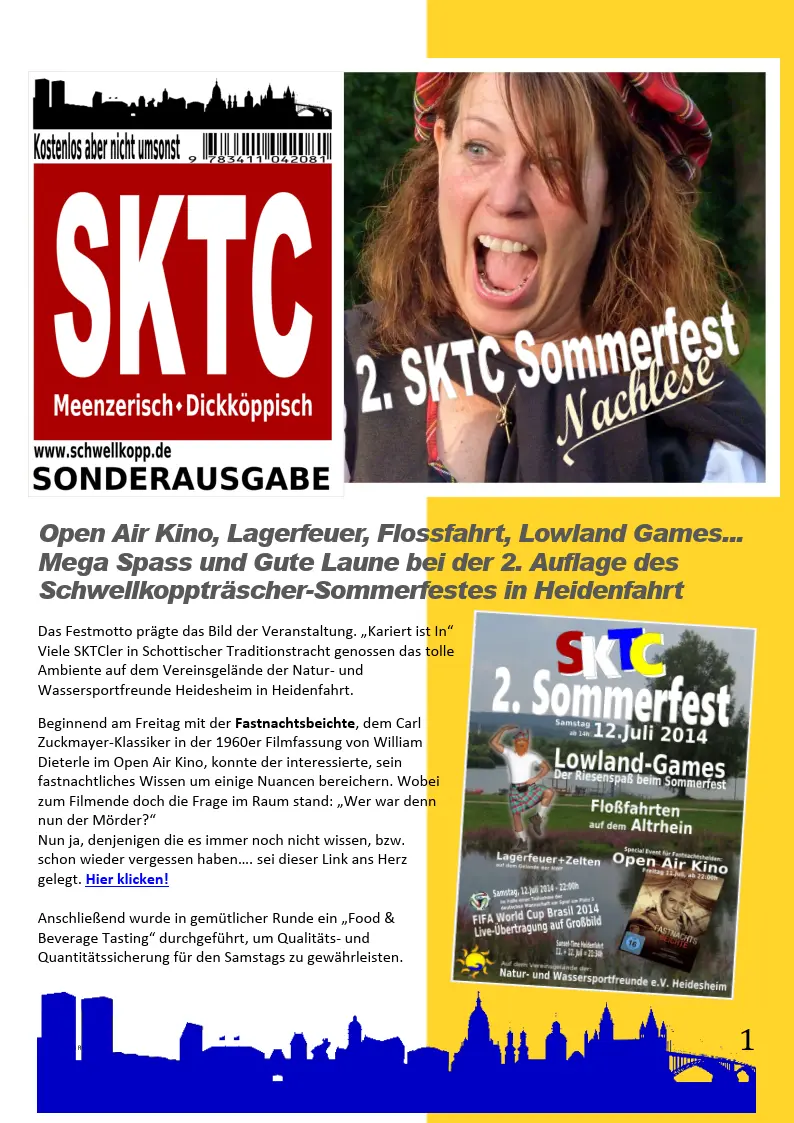 Historie - Der Blick zurück  | Sommerfest 2014