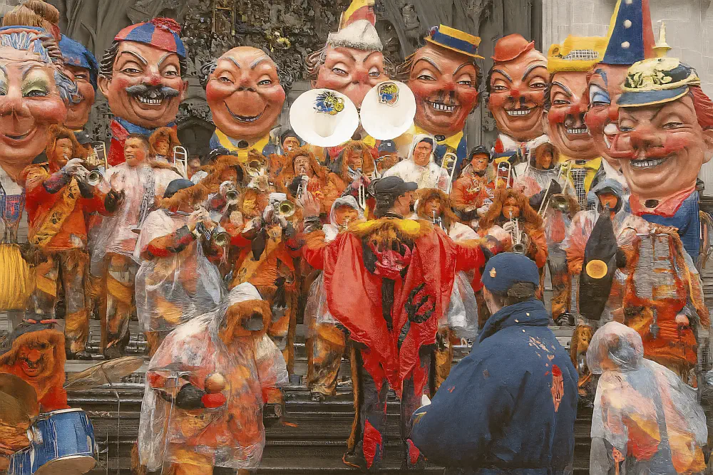 2010 | Bern  🎭 Meenzer Schwellköpp erobere die Schweiz – Fastnacht goes international!