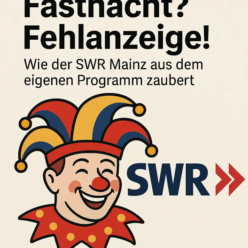 Mainz feiert, der SWR schaut weg: Ein närrisches Rätsel
