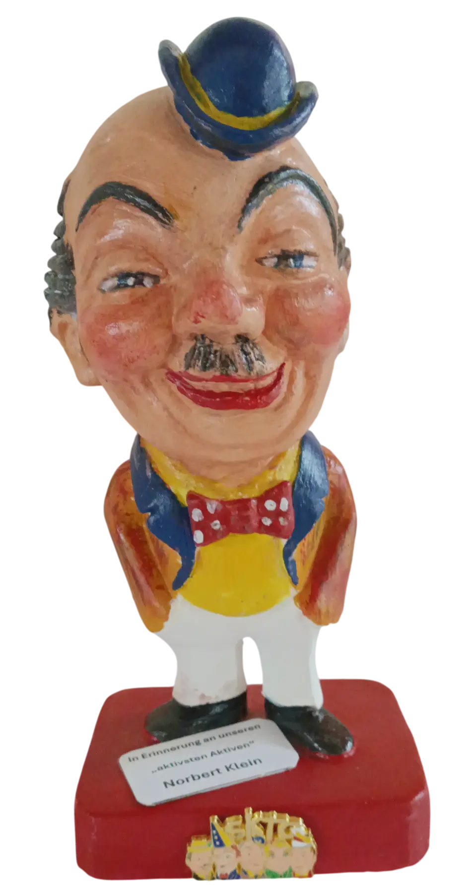 Ehrenschwellkopp des SKTC für Familie Klein als Andenken an Sohn und Bruder