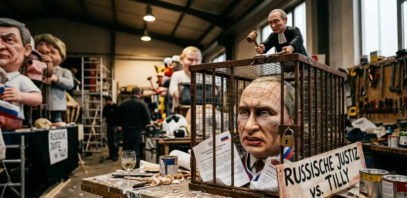 Mimosen-Alarm im Kreml: 8,5 Jahre für e bissje Pappe