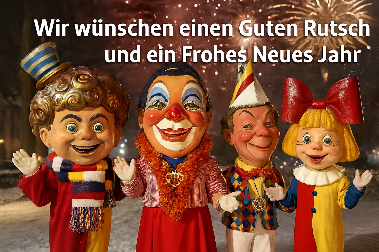 Die Schwellköpp beim Mainzer Neujahrsumzug – Kommt in die Stadt und feiert mit!